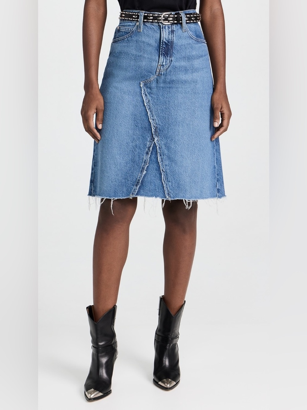 FRAME DENIM Deconstructed Skirt size 28